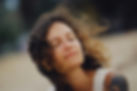 Women breathing with eyes closed