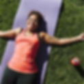 Women smiling exercising 
