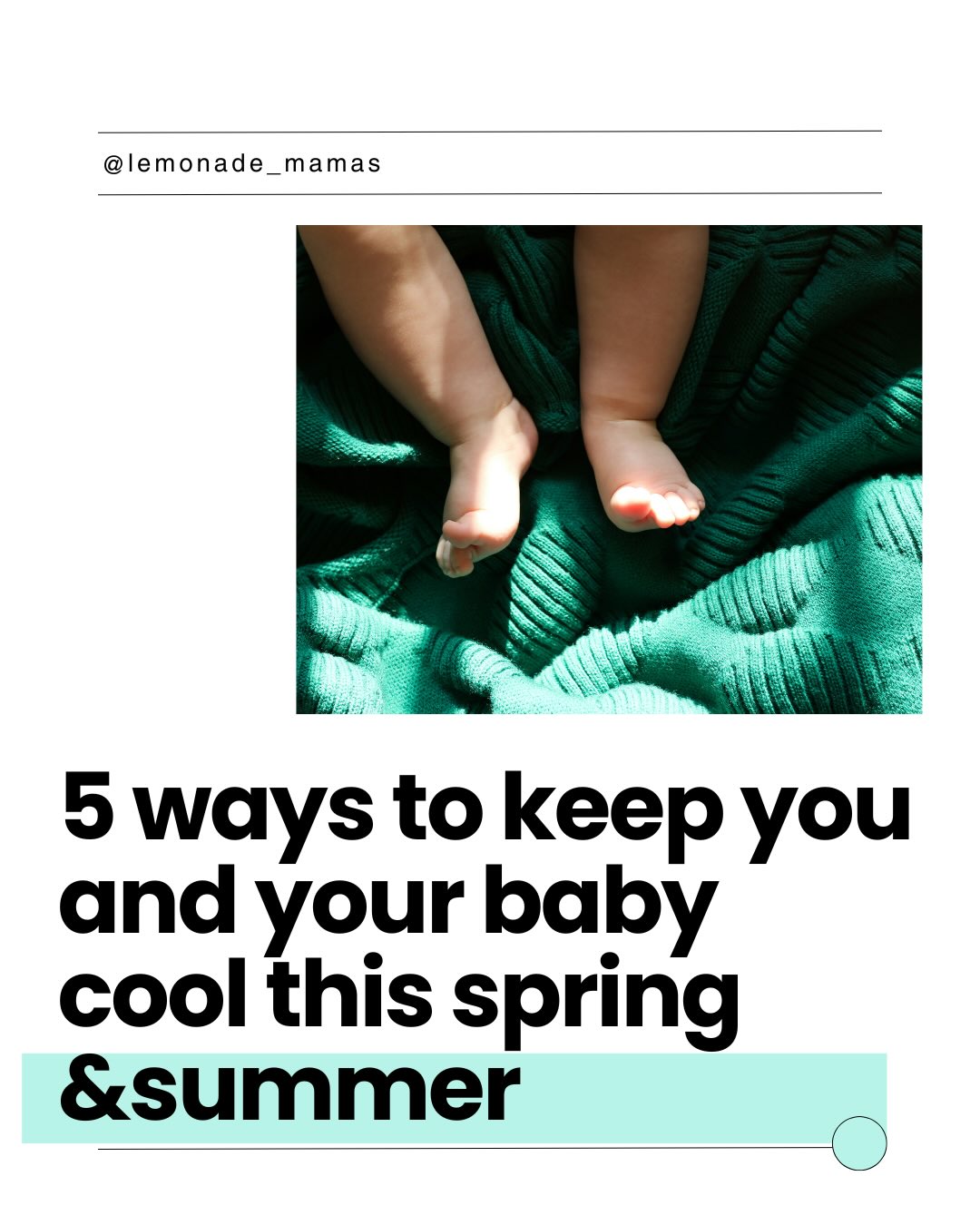 The Uk sun has entered the chat 💬☀️ 

From shade-seeking to hydration here is some of our top tips for navigating the warmer months ahead with your baby 😎

#summerbaby #motherhood #mumandbaby #momlife #mumlife