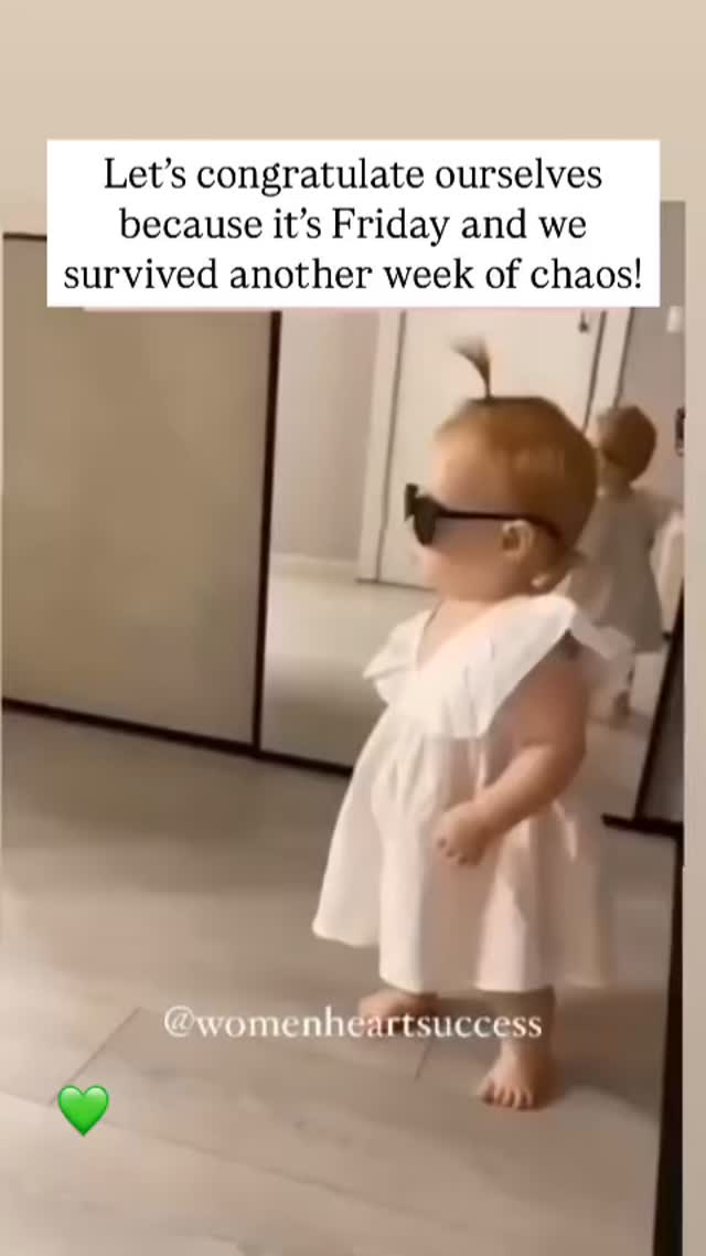 FriYAY 🌞 

LOVE this from @thelaughingchronicles happy weekend you lovely lot 💚

🎥 Credit: @thelaughingchronicles 

#mum #maternityleave #mumandbaby #postnatal